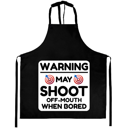 Archery Targets Archer Bullseye Shooting Sport Aprons