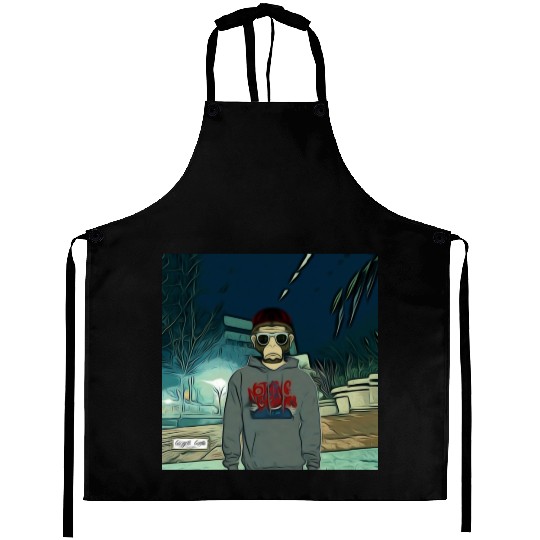 Gangsta Gorilla-Primate Jonez Gorilla Wear Aprons