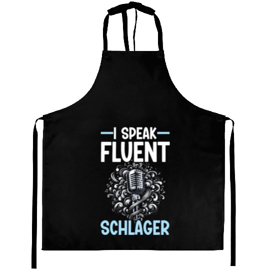 German Schlager Singer Germany Music Lover Aprons