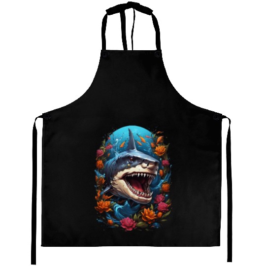 great shark Aprons