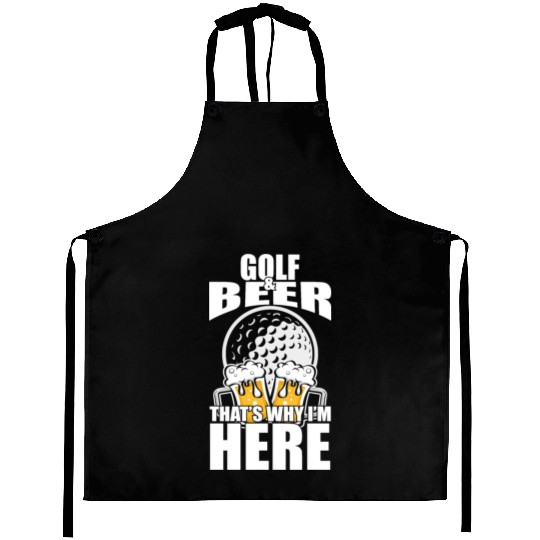 Funny Golf Beer Aprons Funny Picture