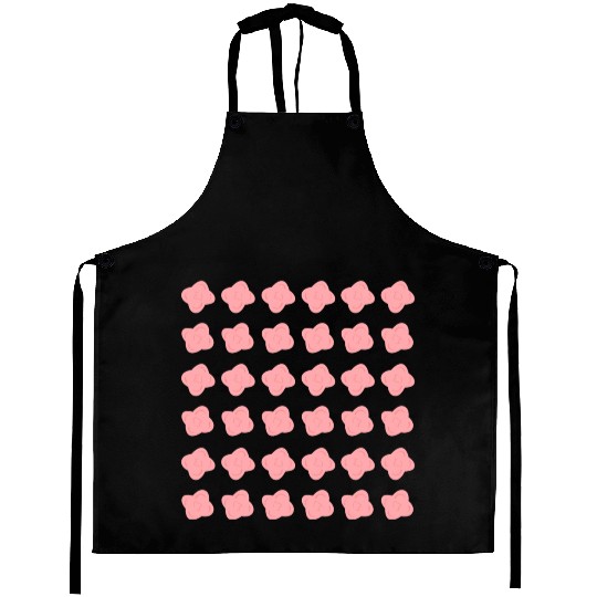 PINK SPRING FLORAL PATTERN Aprons