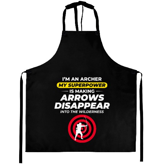 Archery Targets Archer Bullseye Shooting Sport Aprons