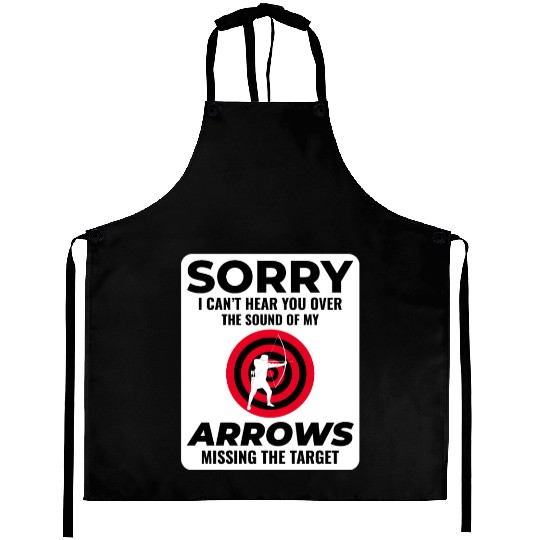 Archery Targets Archer Bullseye Shooting Sport Aprons