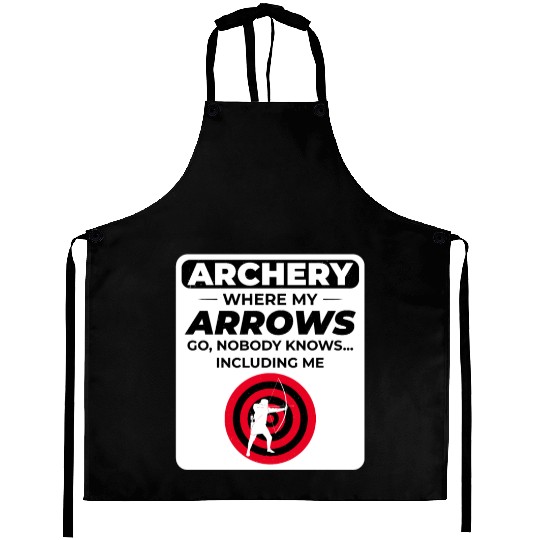 Archery Targets Archer Bullseye Shooting Sport Aprons