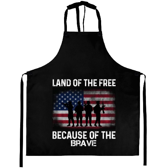 Land of the free because of the brave Aprons