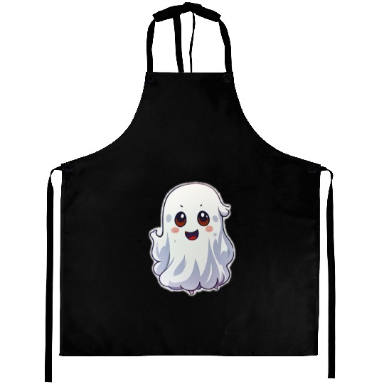 Cute Ghost Chibi Aprons