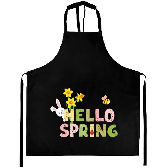 hello spring Aprons