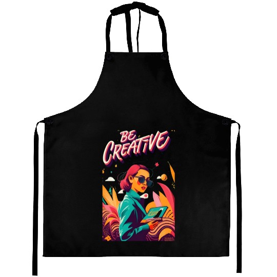"Be Creative" Aprons Can Spark Endless Inspiration