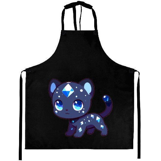 Sapphire Panther Aprons