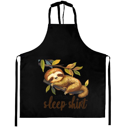 Official sleep Aprons & Sleeping Sloth Baby