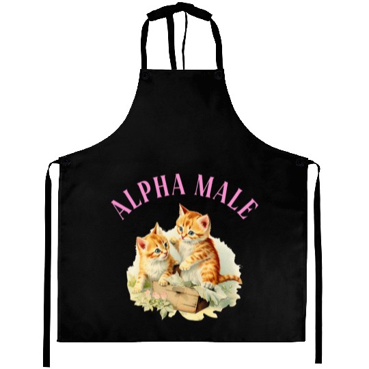 Cottagecore Weird Oddly Specific Alpha Male Aprons
