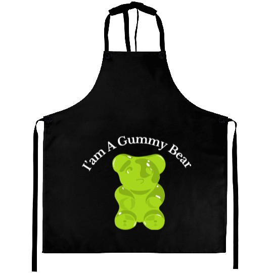 I'm A Gummy Bear Aprons