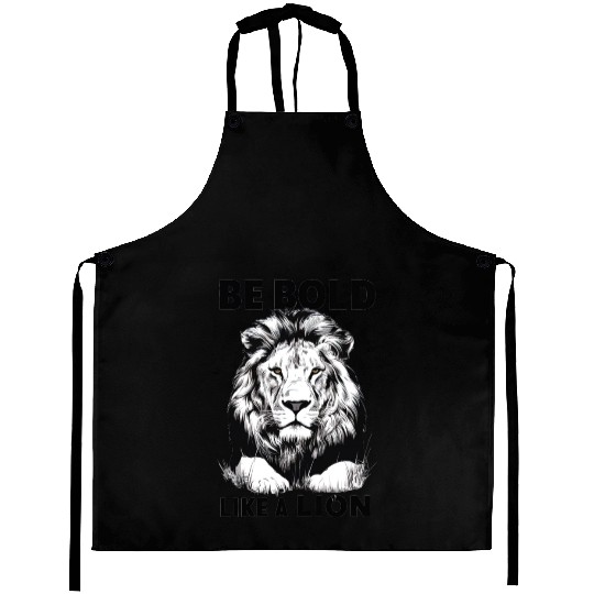 Bold like a lion Aprons
