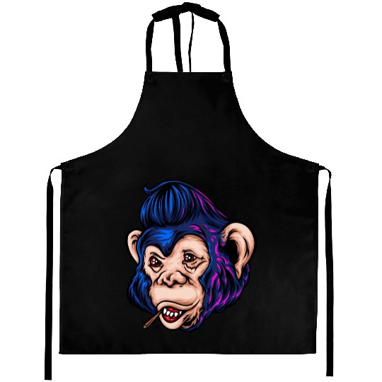 Monkey Hawk Aprons