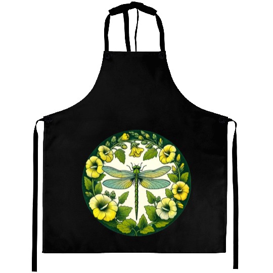 Green Dragonfly Aprons