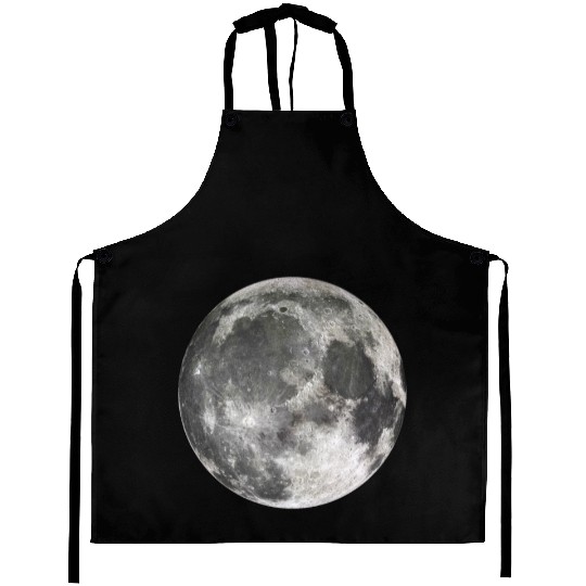 Cool Full Moon - Solar Eclipse, Moon Phases Totali Aprons