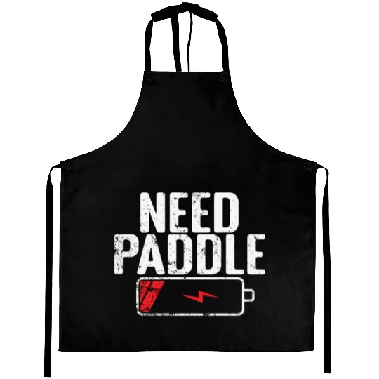 Need Paddle Tennis Battery is empty Aprons
