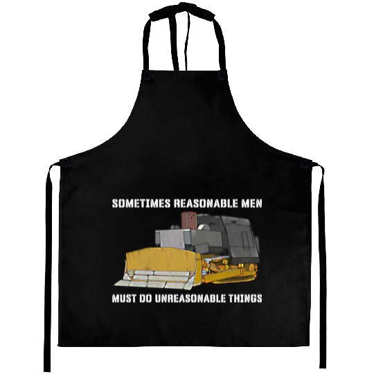 Killdozer Reasonable Men Aprons