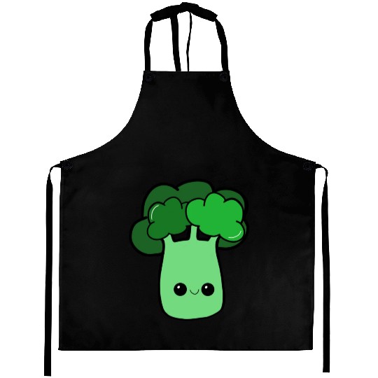 Cute Loves Broccoli Veggie Gardening Adult Kids To Aprons