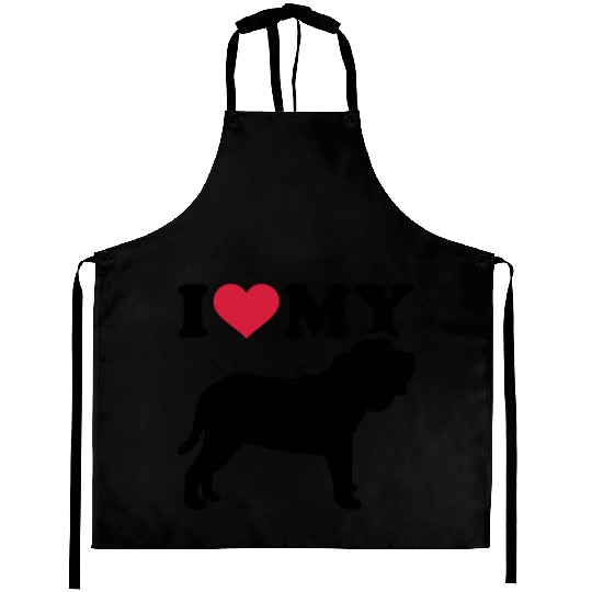 I love my Neapolitan Mastiff Aprons