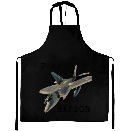 Air Force F-22 Raptor Fighter Jet Military Pilot Aprons
