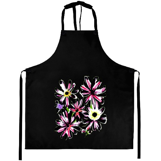 Stylish Wildflower t'Aprons
