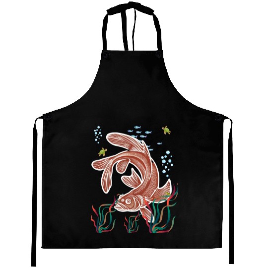 Cat Fish Aprons