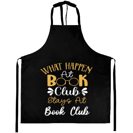 Book Club Friends Read Talk Fun Aprons