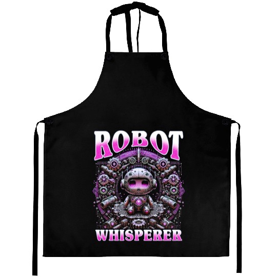 Robotics Engineer Robot Whisperer Aprons