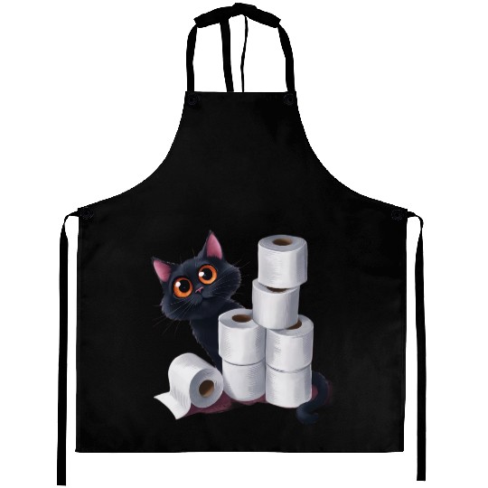 cute cat ,Embrace this lightweight and unique Aprons