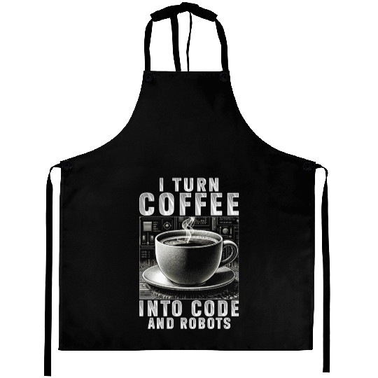 Robotics Engineer Turn Coffee Into Code And Robots Aprons