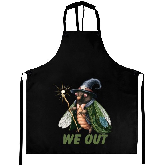 Funny Cicada We Out Cute Cicada Brood Emergence Aprons