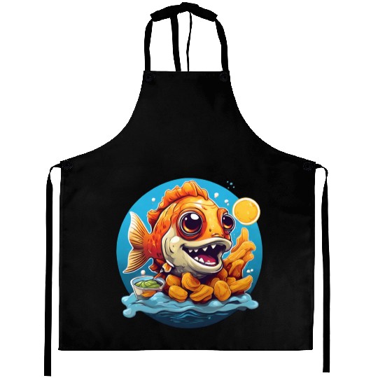Fish and Chips Aprons