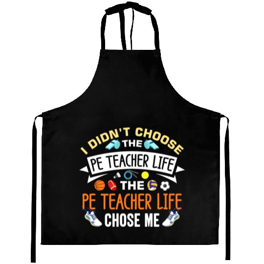 Inspiring Physical Education Teacher Design for PE Aprons