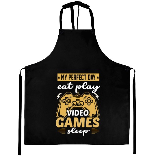 Video Games Aprons