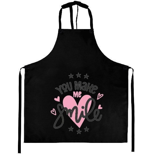 You make me Smile Aprons
