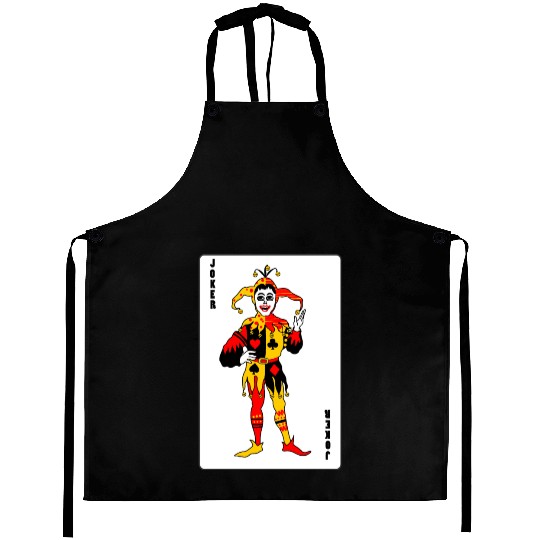 Playing card Joker Aprons