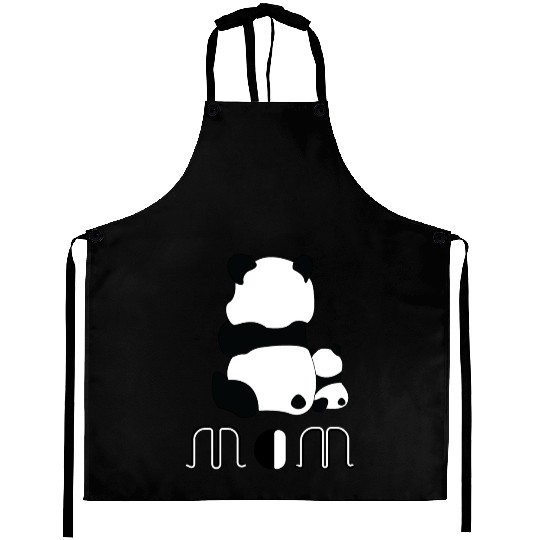 Adorable Panda Cubs Aprons