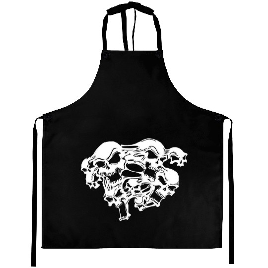 Death Skull!  Aprons