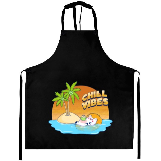 Chill Vibes at the Beach Aprons