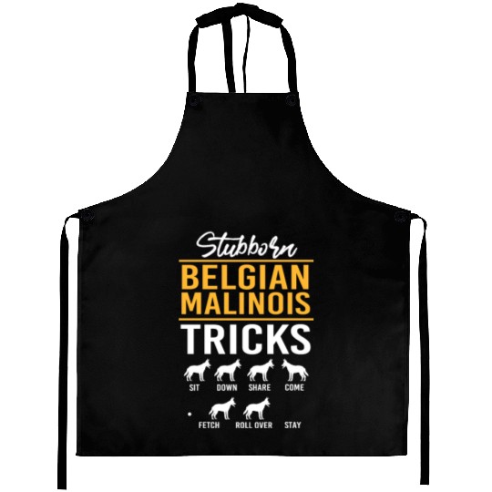 Funny Belgian Malinois Dog Training Aprons