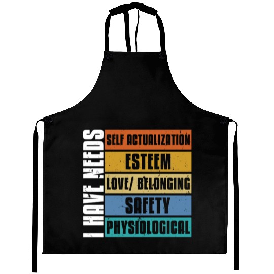 School Psych I Have Needs Psychologist Counseling Aprons