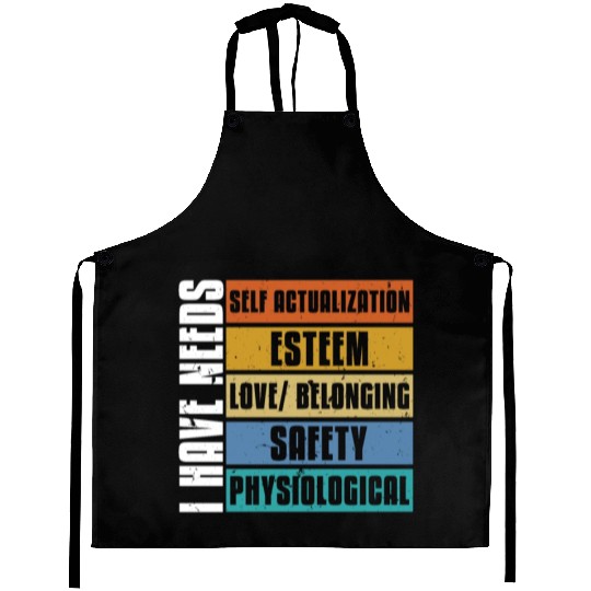 School Psych I Have Needs Psychologist Counseling Aprons