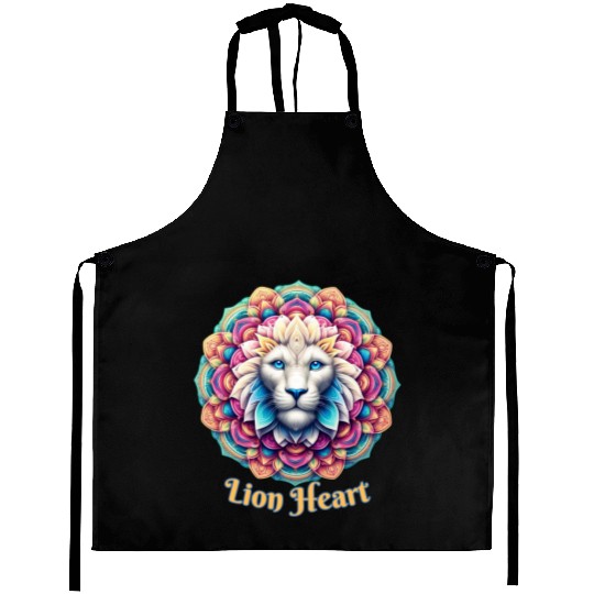 Lion Mandala Aprons