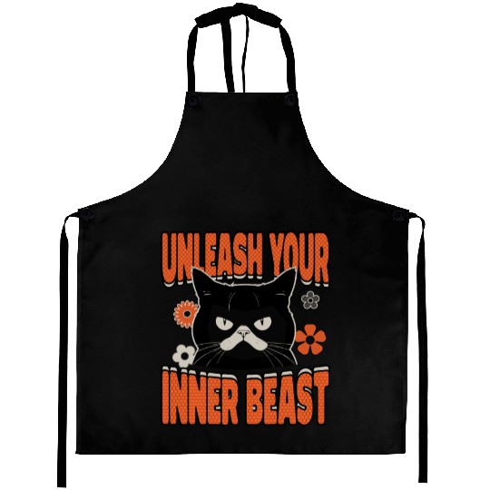 unleash your inner beast Aprons