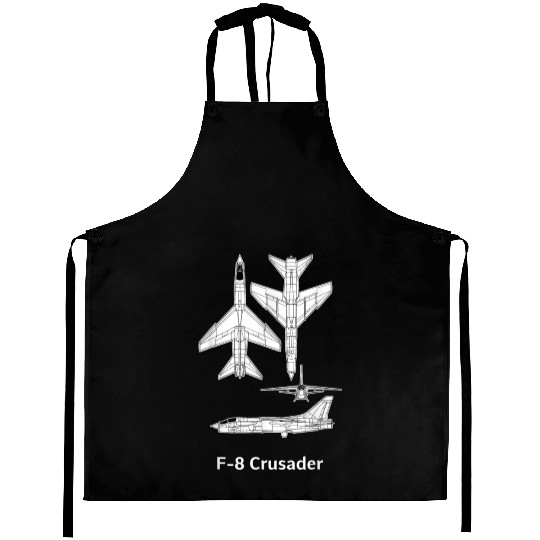 Vought-Crusader-Aircraft-Airplane- Aprons