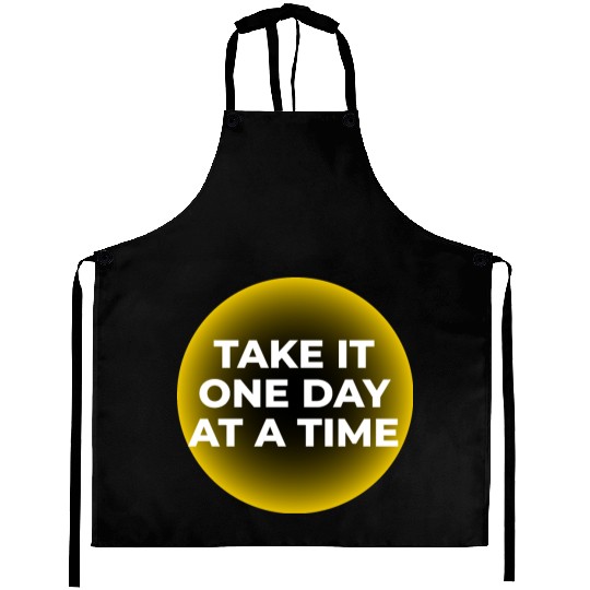 One Day at a Time Aprons