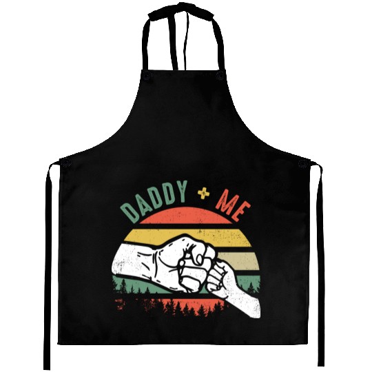 Love Daddy and Me Aprons