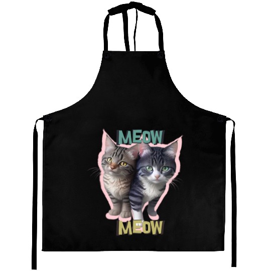 MEOW CATS Aprons